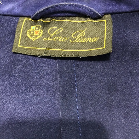 Loro Piana Suede Jacket, Purple.  Italian size 44 - Picture 6 of 16